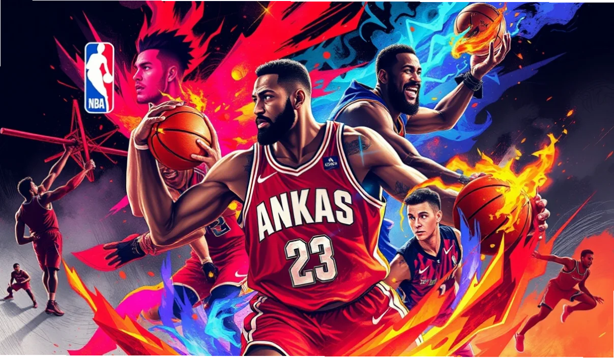 NBA赛程表 示意图